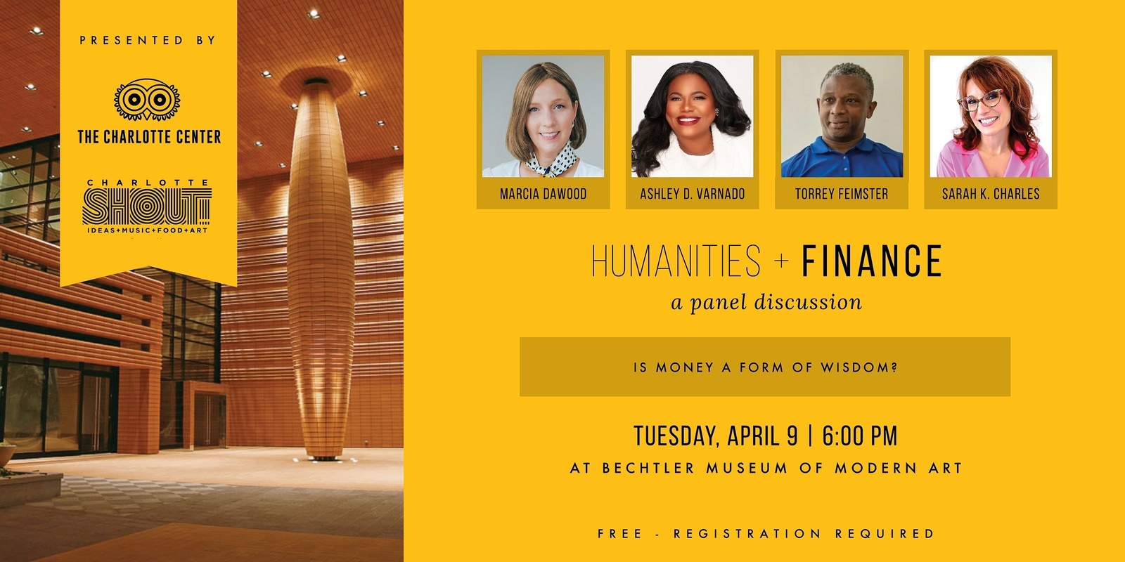 Banner image for Humanities + Finance: A Panel Discussion!