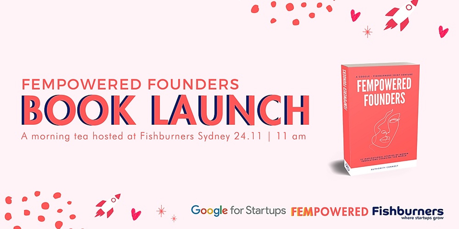 Banner image for Fempowered Founders Book Launch & Morning Tea