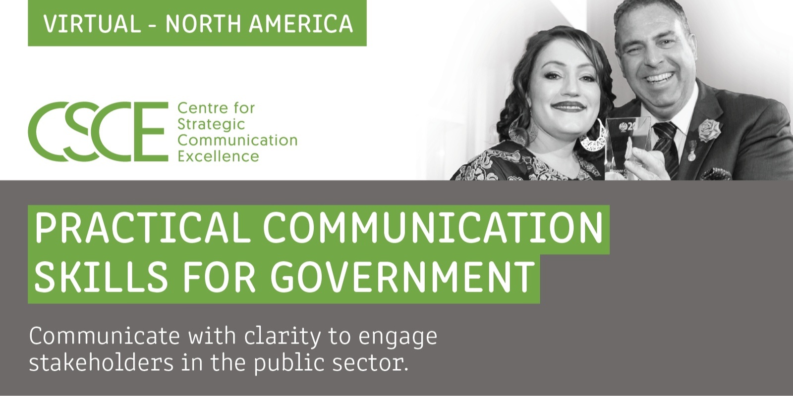 Banner image for Practical Communication Skills For Government - Virtual (North America)