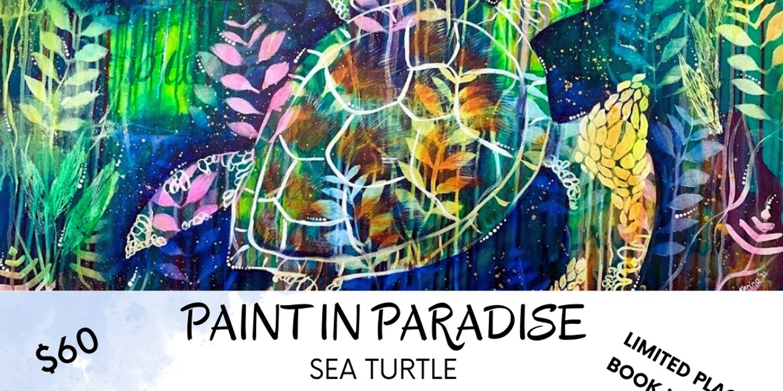 Banner image for Paint in Paradise Sea Turtle