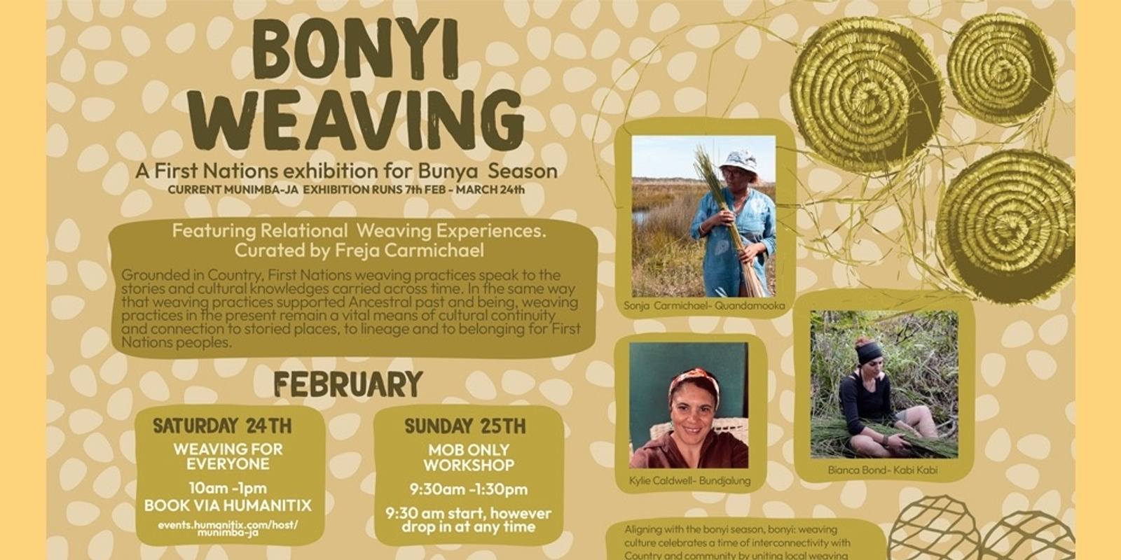 Banner image for BONYI WEAVING CULTURE MOB ONLY WORKSHOP