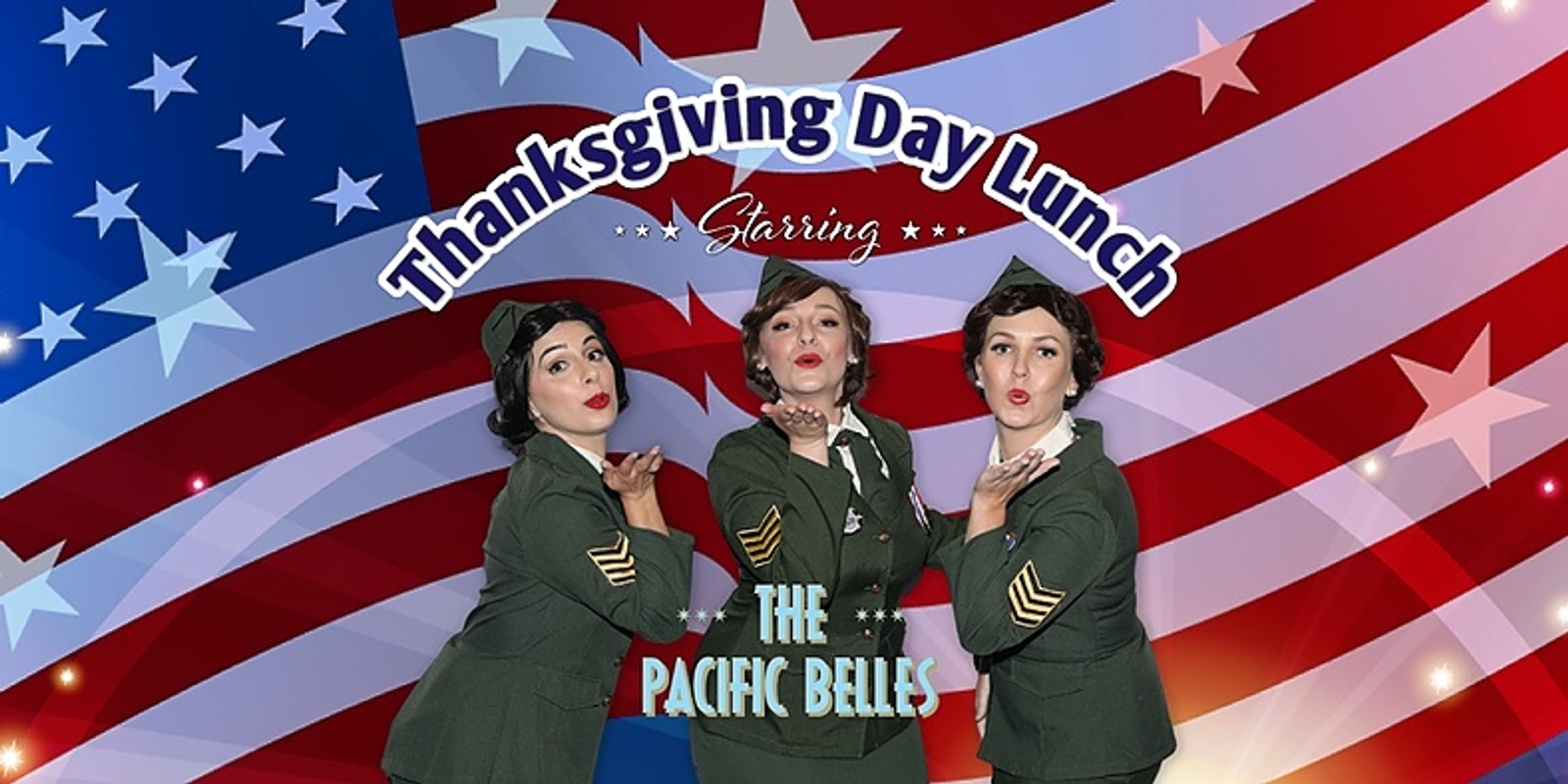 Banner image for Thanksgiving Day Lunch starring "The Pacific Belles"