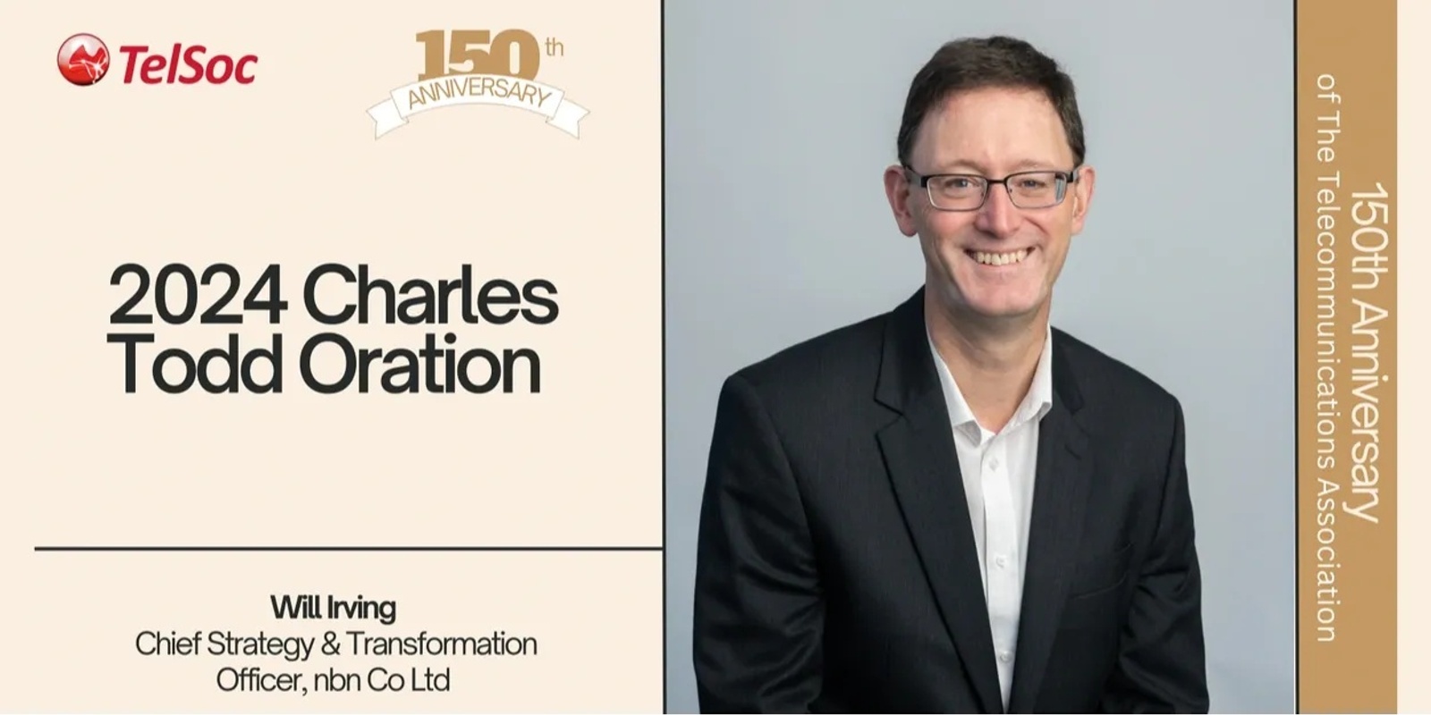 Banner image for Melbourne Livestream Event - 2024 Charles Todd Oration - Will Irving