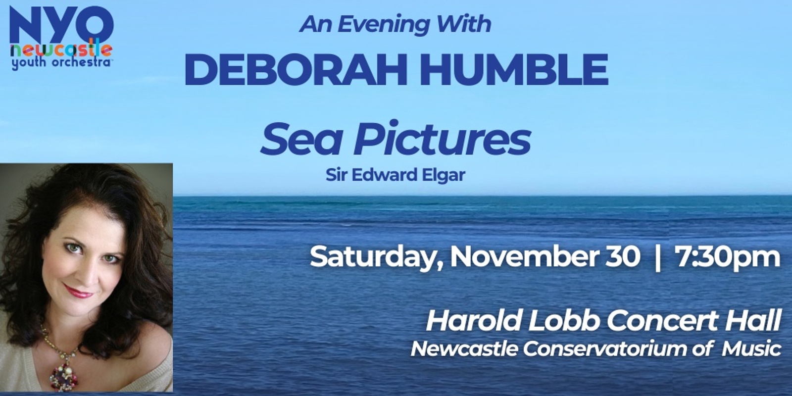 Banner image for An Evening with Deborah Humble -  Elgar's Sea Pictures