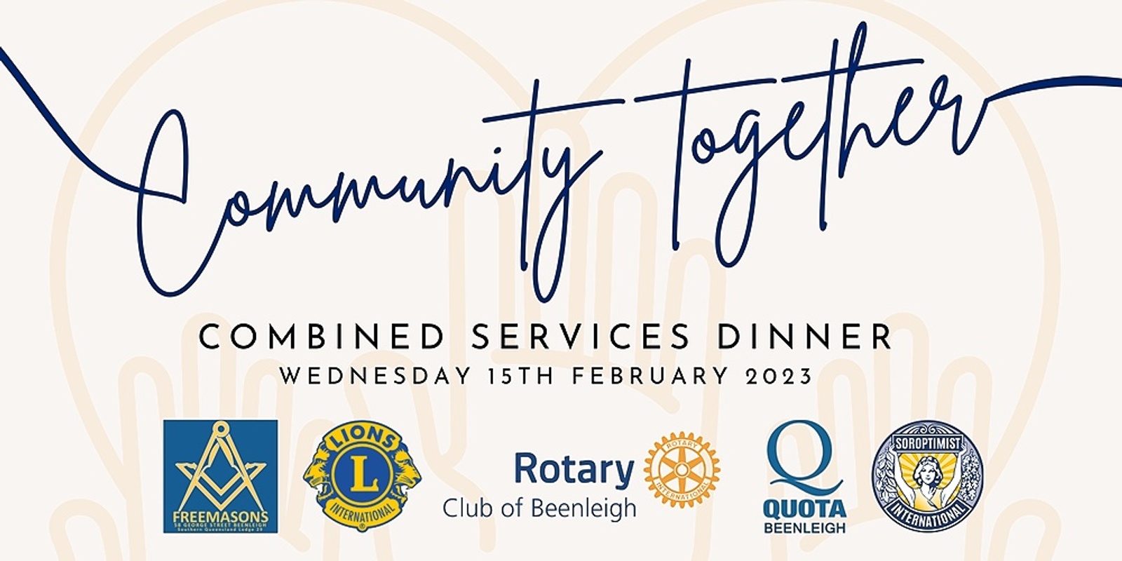 Banner image for Combined Services Dinner