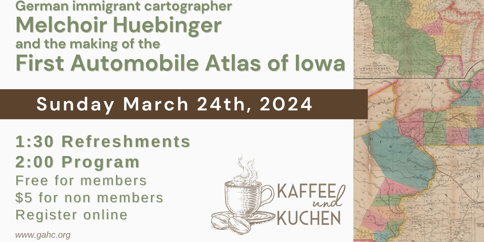 Banner image for Melchoir Huebinger and the Making of the First Automobile Atlas of Iowa