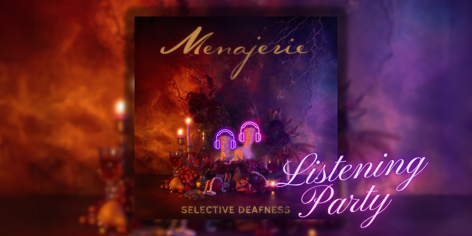 Banner image for Menajerie Debut EP Listening Party