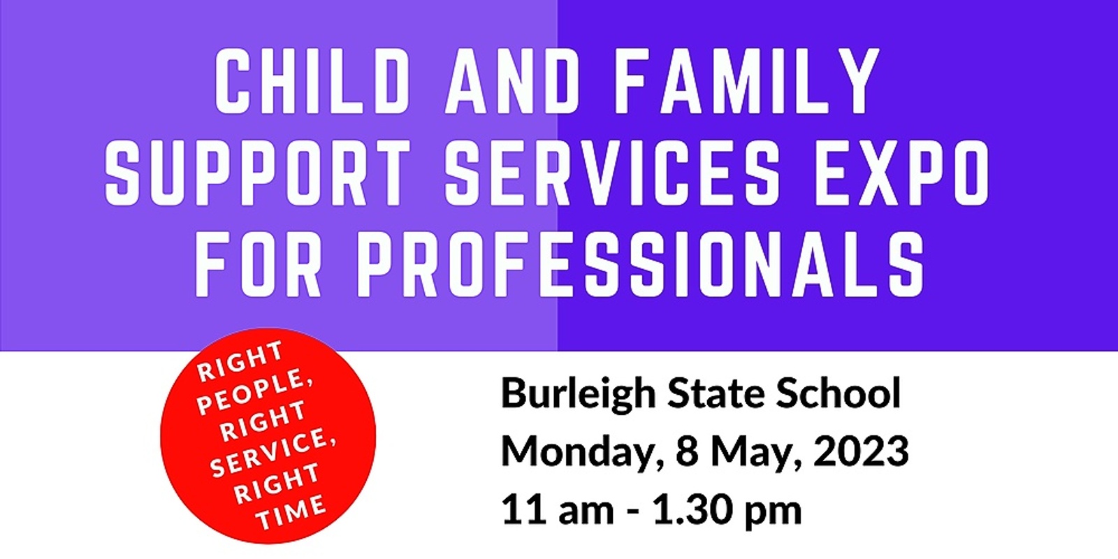 Banner image for GC Child and Family Services Expo for Professionals - Burleigh