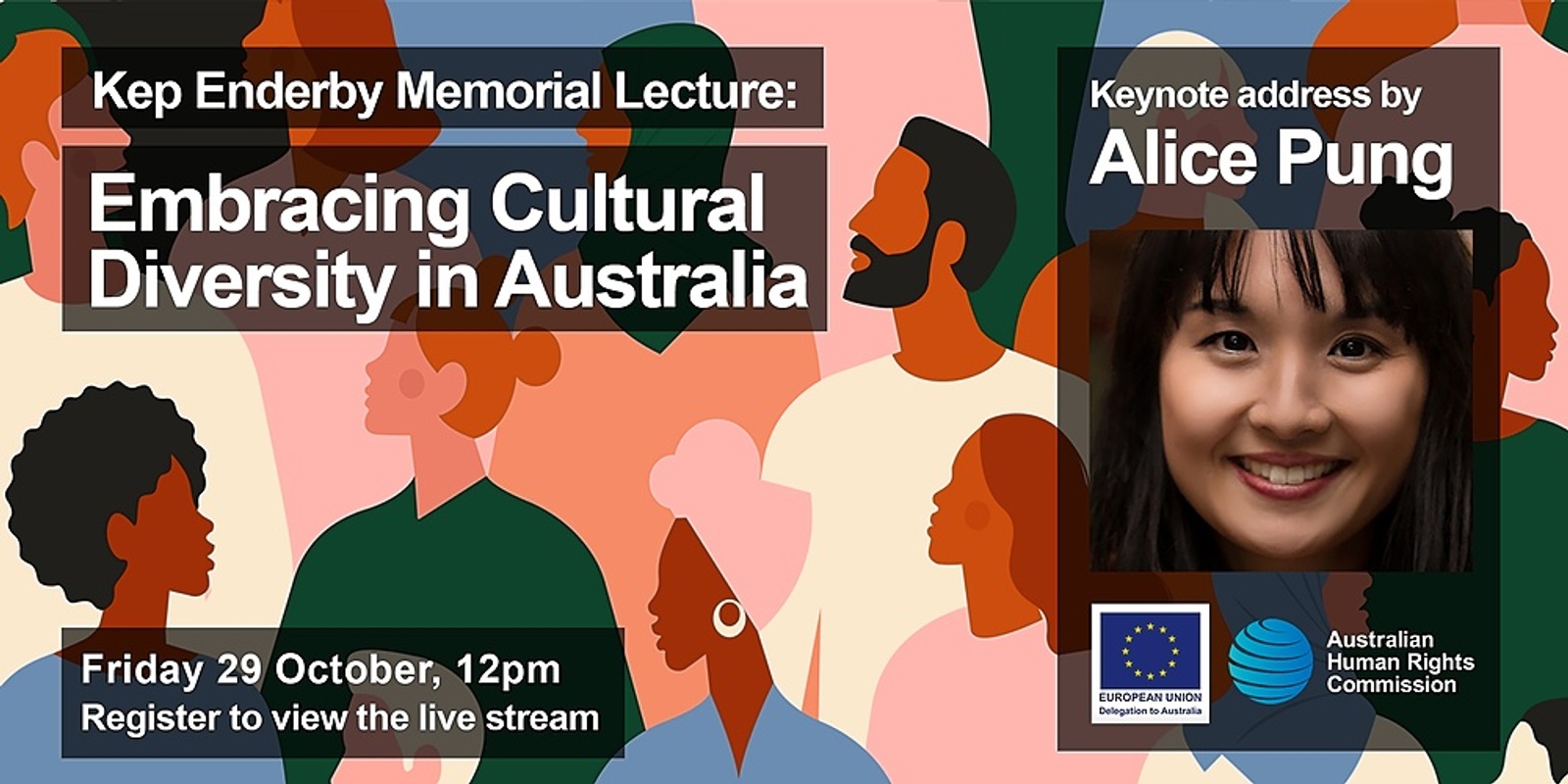Banner image for Kep Enderby Memorial Lecture: Embracing Cultural Diversity in Australia 