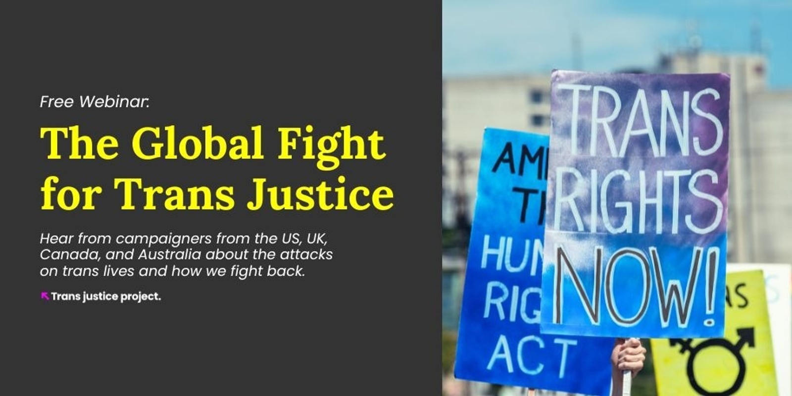 Banner image for The Global Fight for Trans Justice