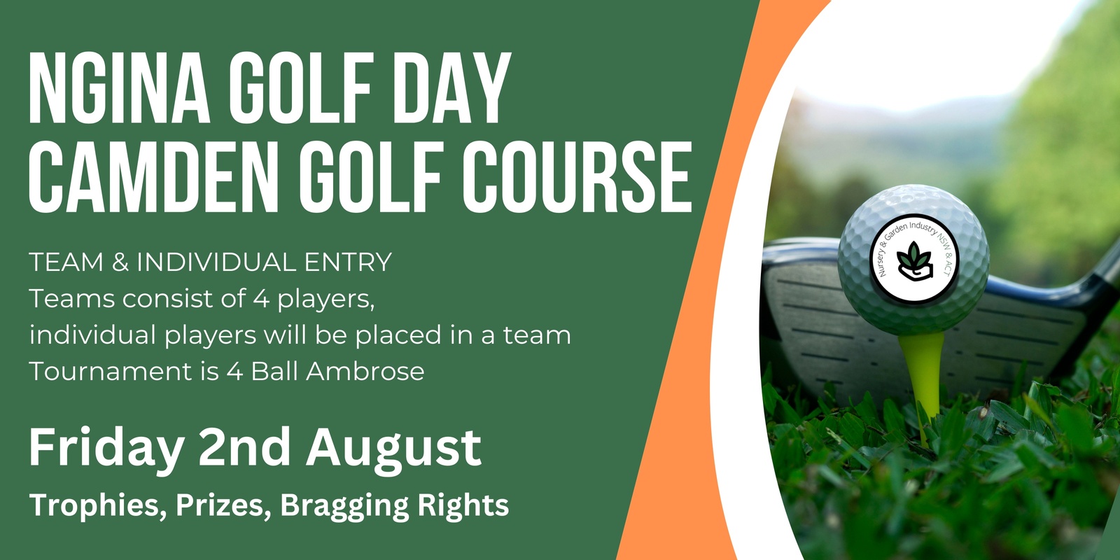 Banner image for NGINA Golf Day