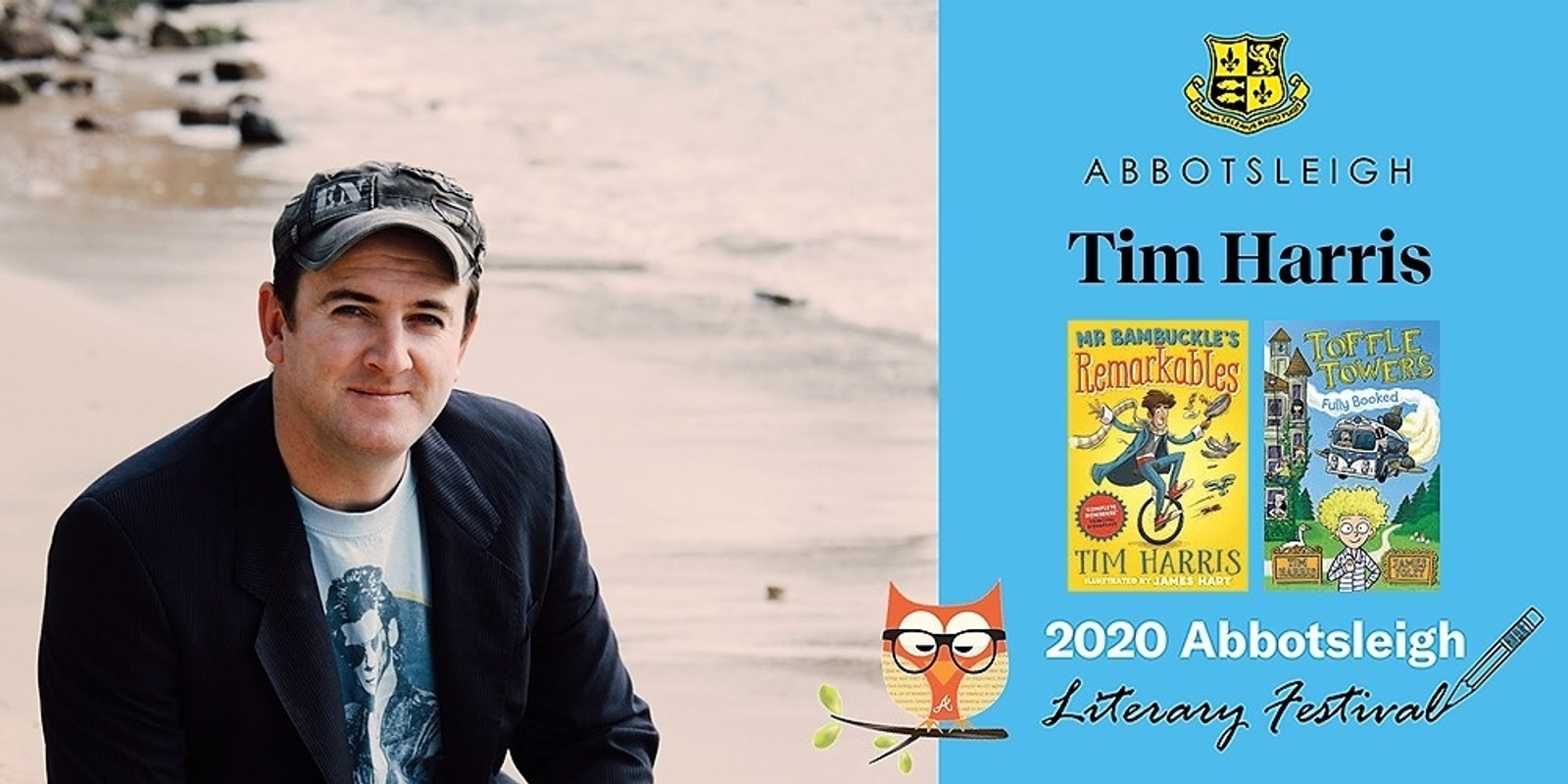 Banner image for 12.20pm Session - Tim Harris at the Abbotsleigh Literary Festival 2020
