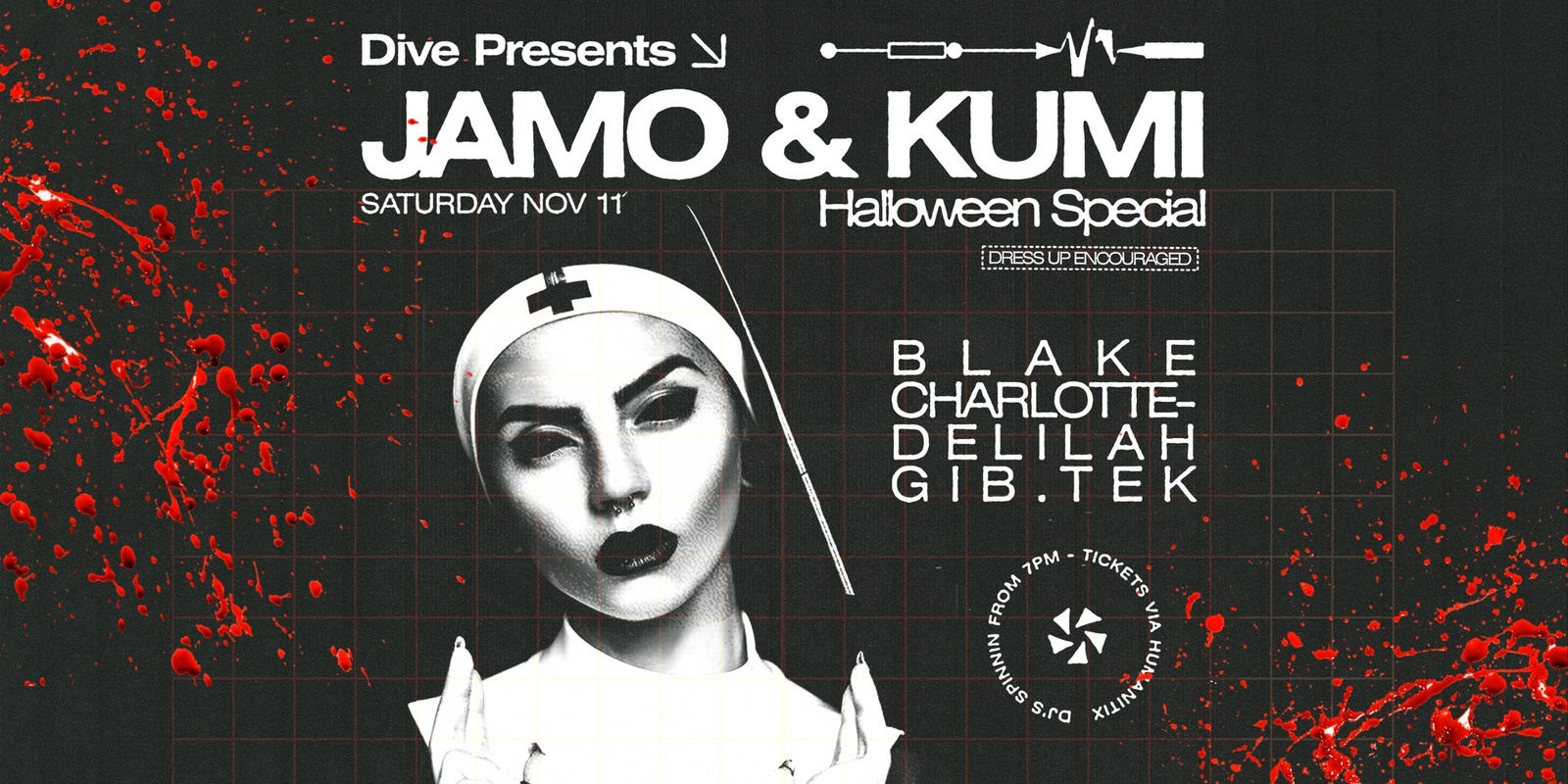 Banner image for DIVE Presents: JÄMO & KUMI (Halloween Special)