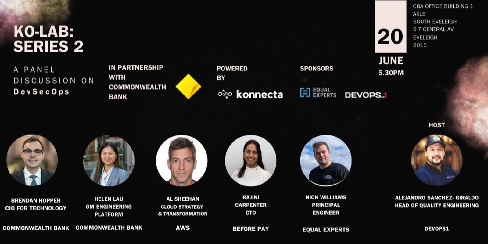Banner image for Ko-Lab Series 2: A panel discussion on “Driving a customer-centric culture through DevSecOps: balancing speed, security & reliability”