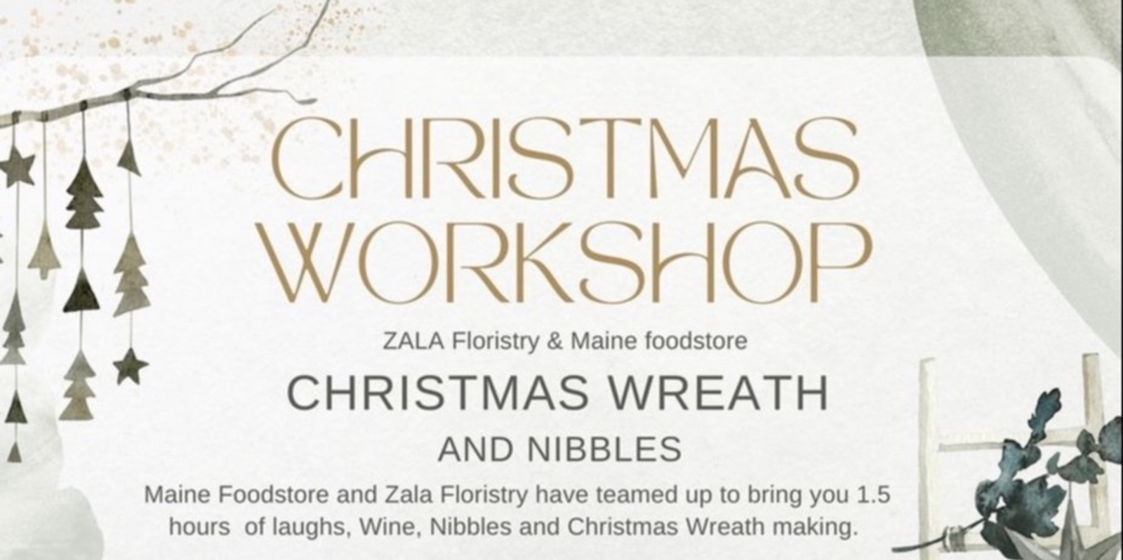 Banner image for Festive Wreath workshop 