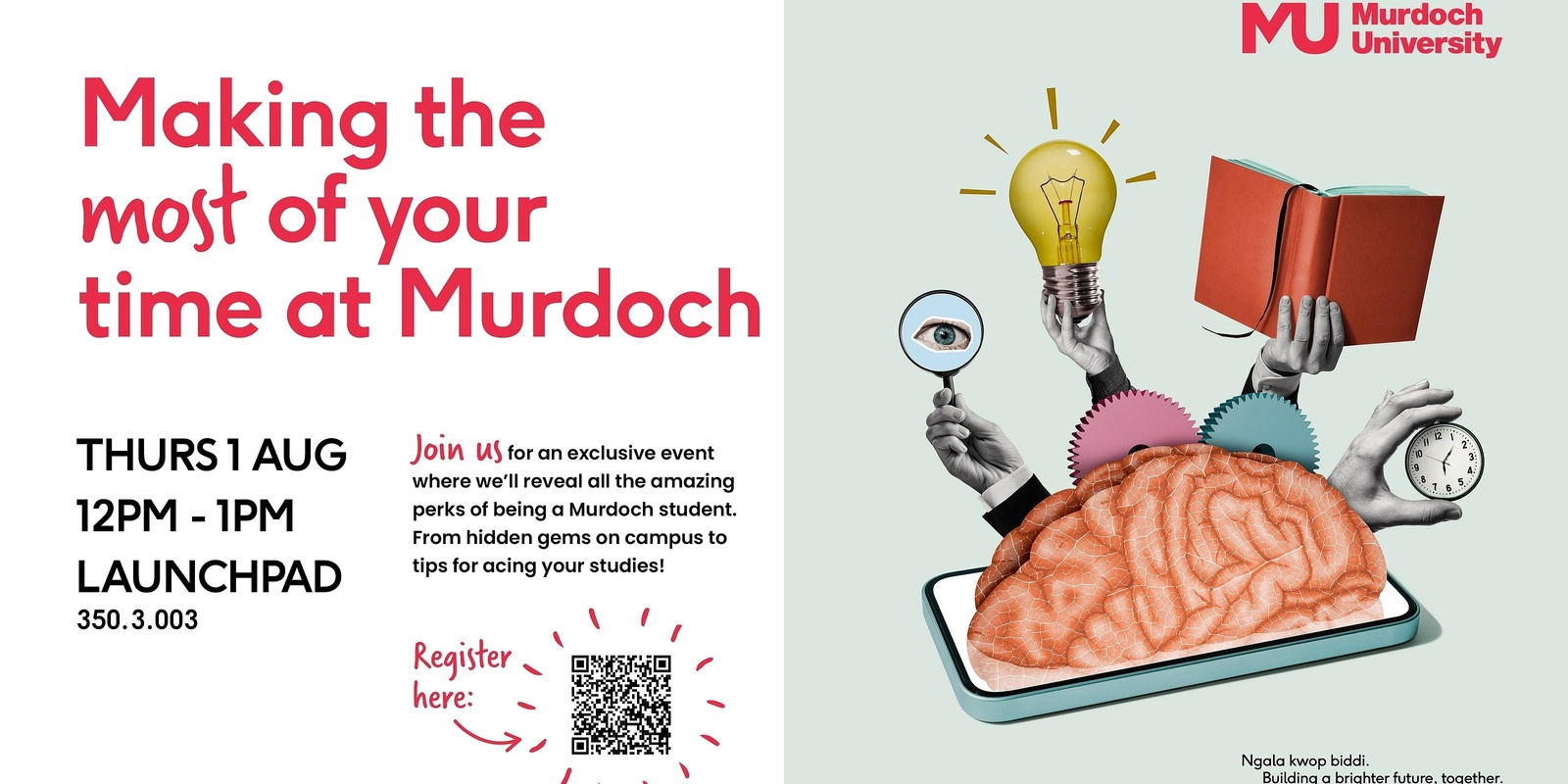 Banner image for Fireside Chat: Making the most of your time at Murdoch University