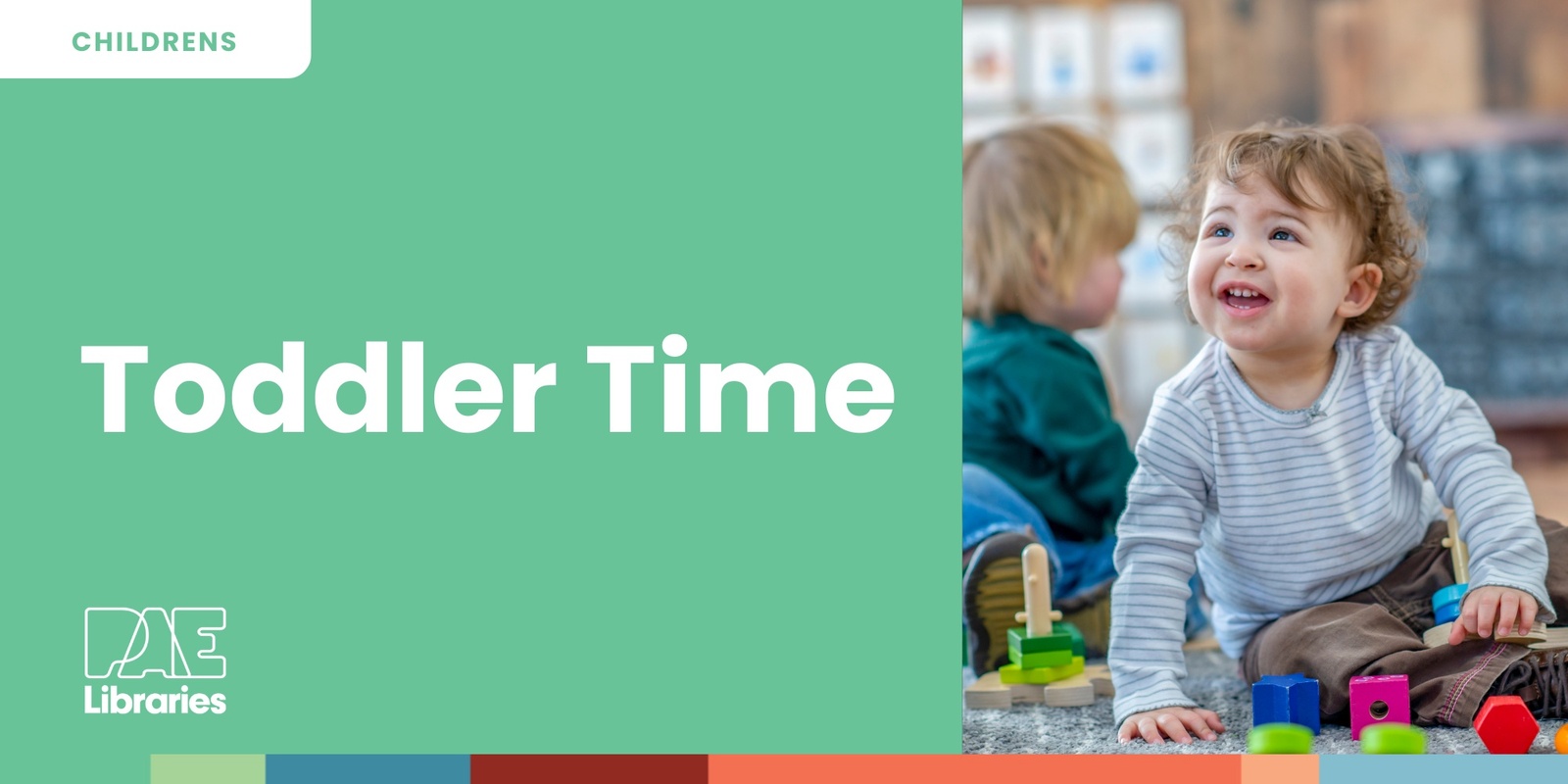 Banner image for Toddler Time - Parks Library