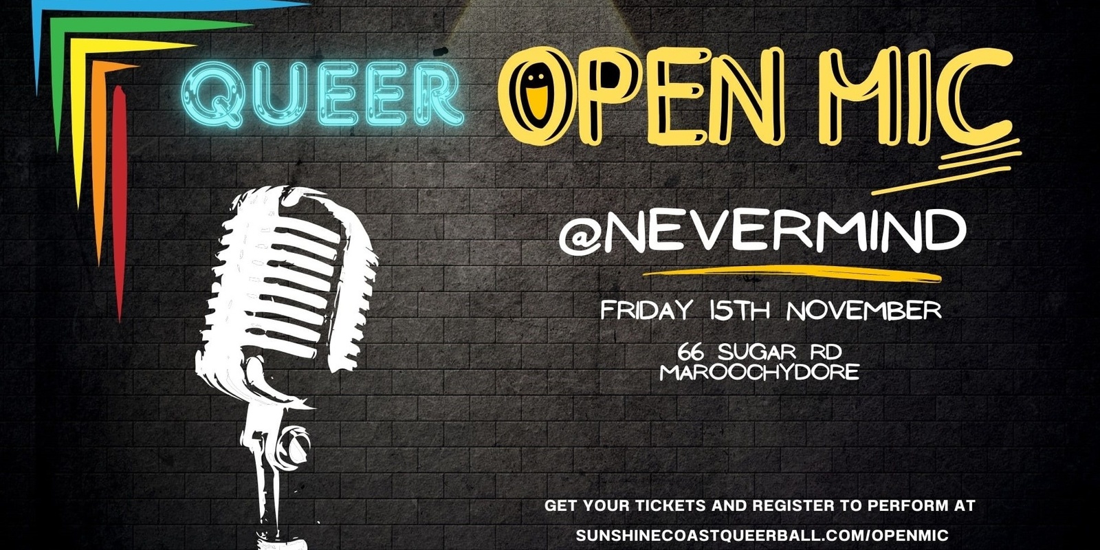 Banner image for Queer Open Mic Night