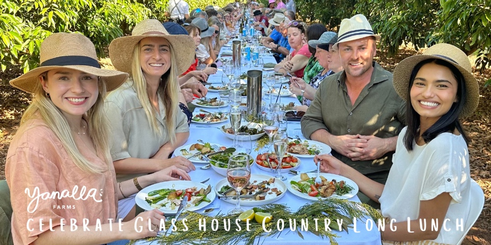 Banner image for YANALLA FARMS - Celebrate Glasshouse Country Long Lunch