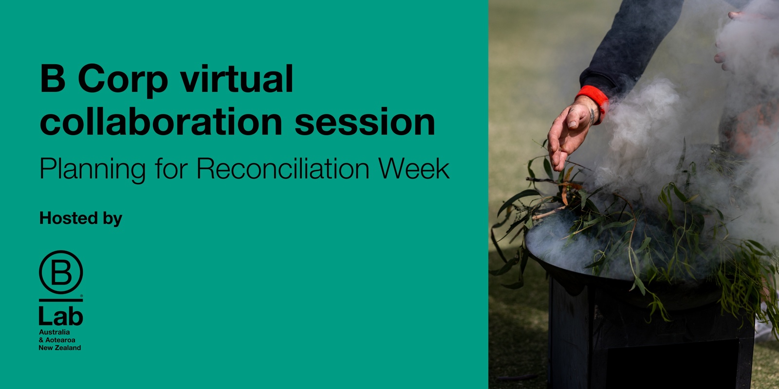 Banner image for B Corp collaboration session: Reconciliation Week
