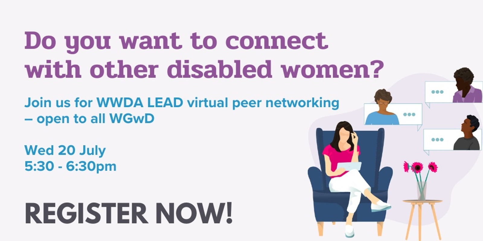 Copy of WWDA LEAD Peer Networking - open to all WGwD