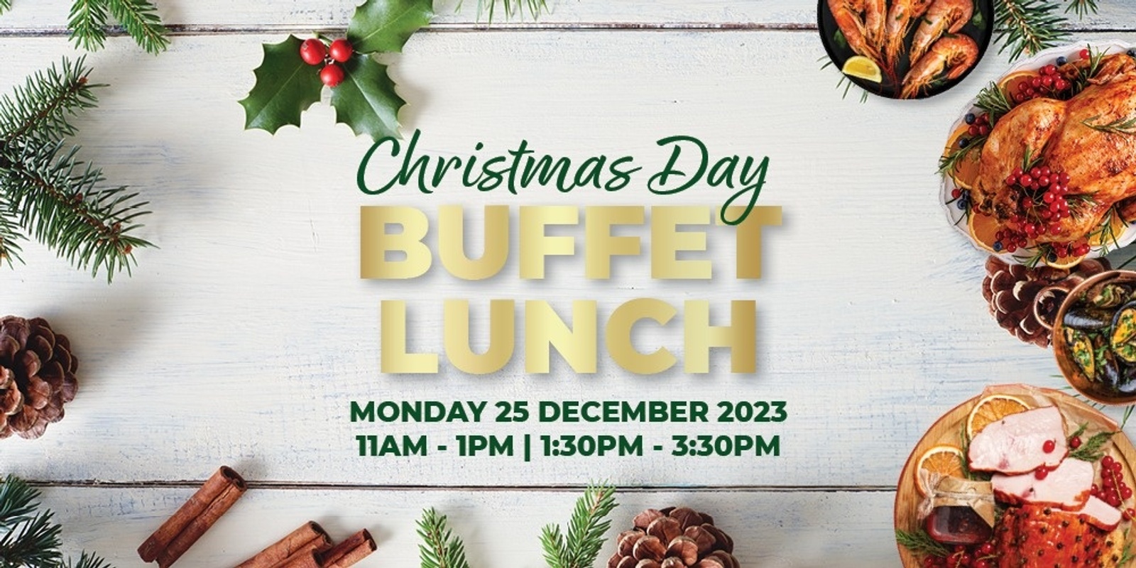 FAMILY TABLE CHRISTMAS DAY BUFFET LUNCH Humanitix