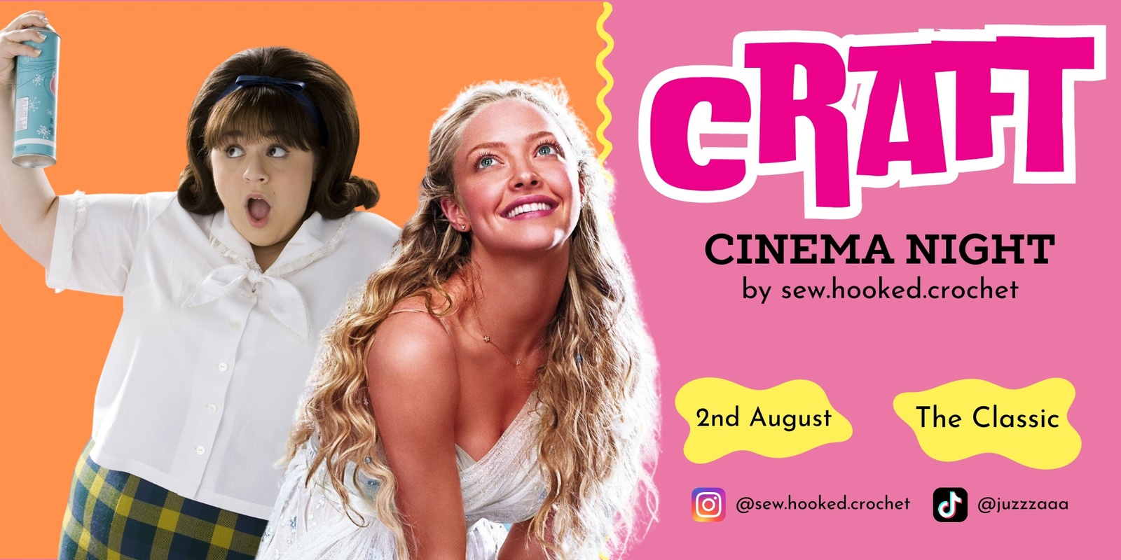 Banner image for 🎥 Craft Cinema Night - Sing-Along!