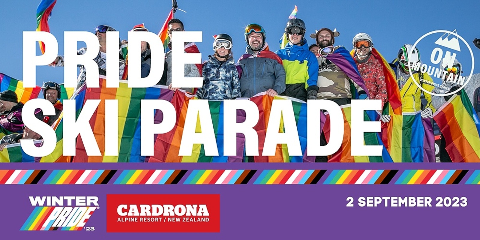 Banner image for Pride Ski Flag Parade WP '23