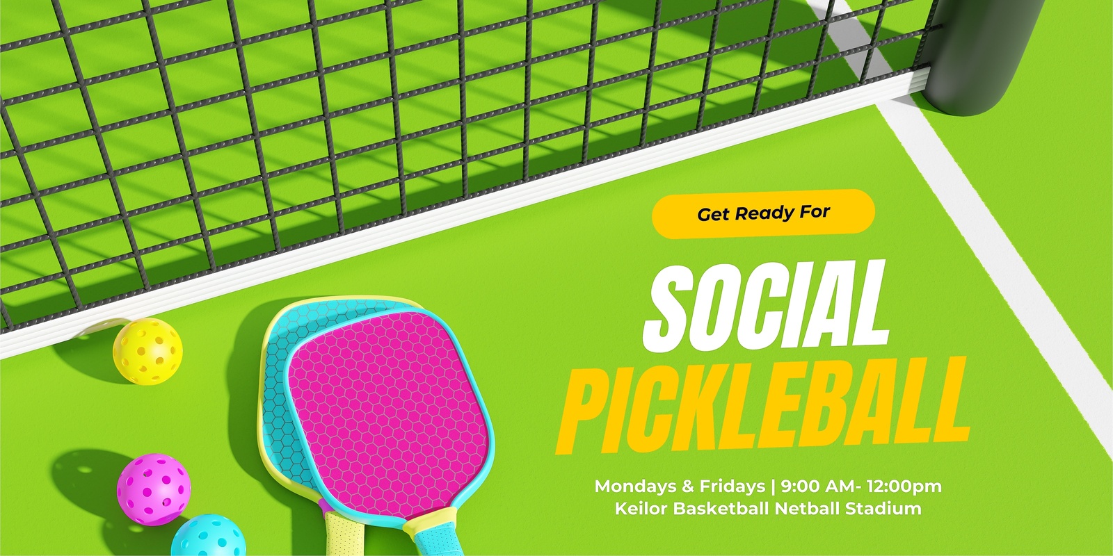 Banner image for Social Pickleball 