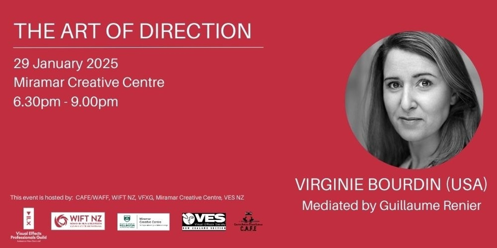 Banner image for The Art of Direction.  With Virginie Bourdin