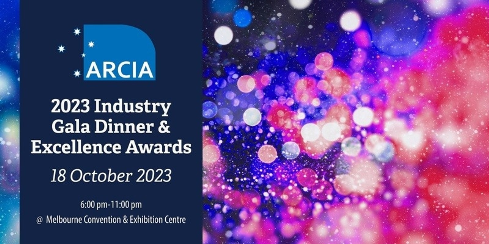 Banner image for 2023 ARCIA Industry Gala Dinner