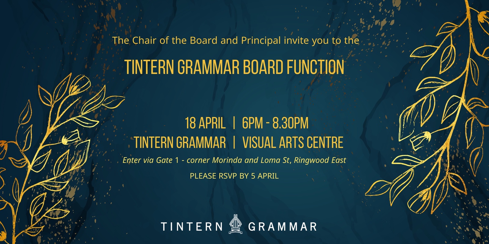 Banner image for Tintern Grammar Board Function 2024