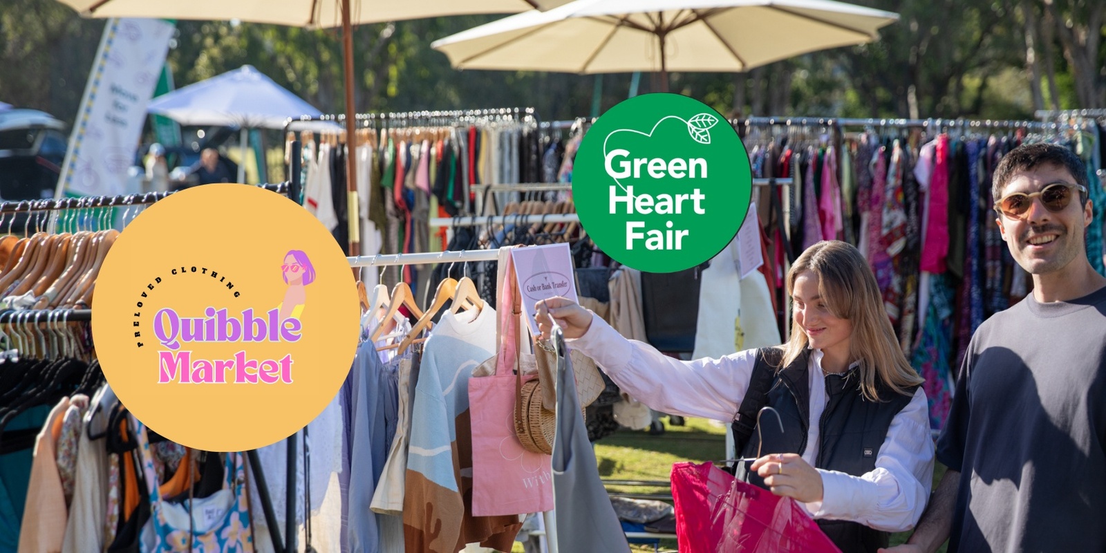 Banner image for Quibble Market will be at the Brisbane City Council’s Green Heart Fair on Sunday the 26th of May