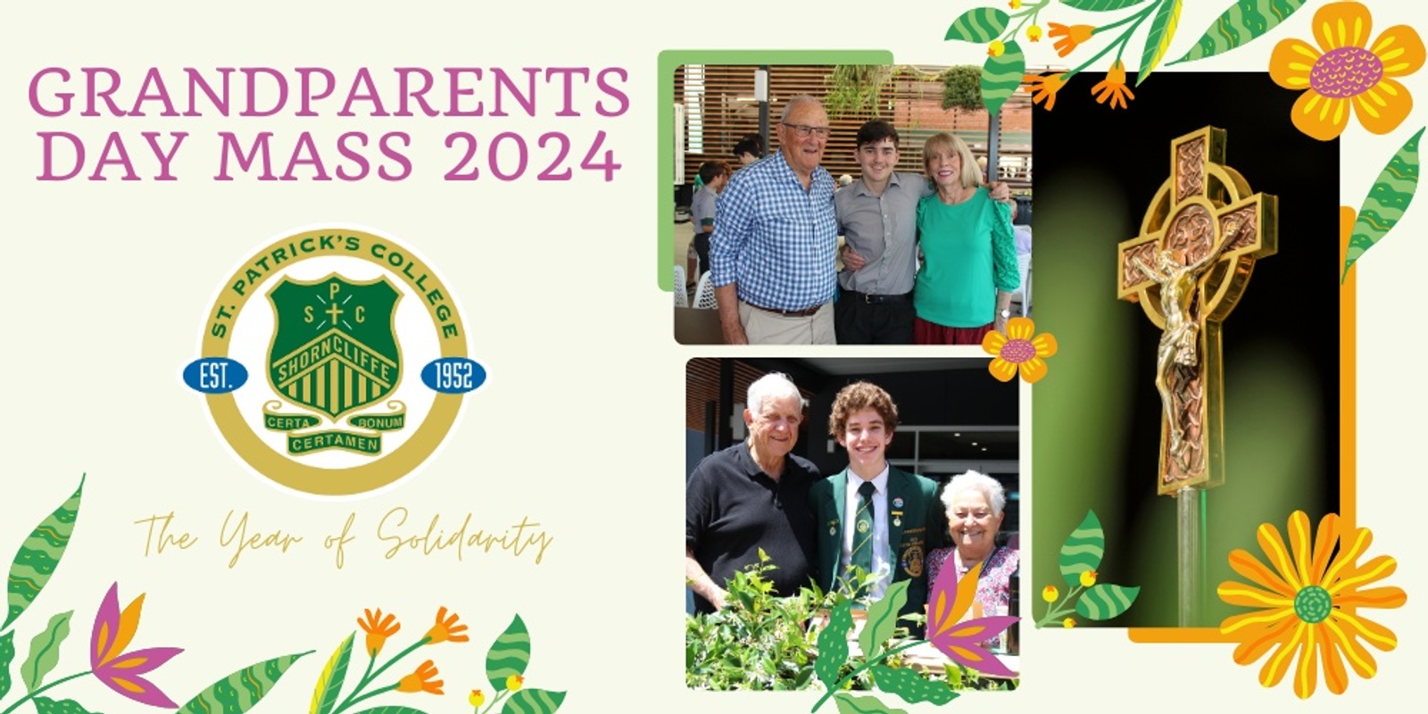 Banner image for St Patrick's College Grandparents Day Mass 2024