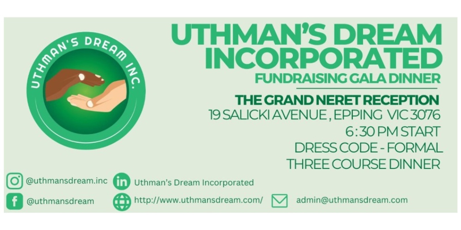 Banner image for Kitgum Stage One Project Fundraising Gala Dinner