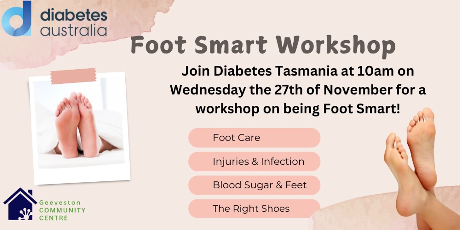 Banner image for Foot Smart from Diabetes Australia