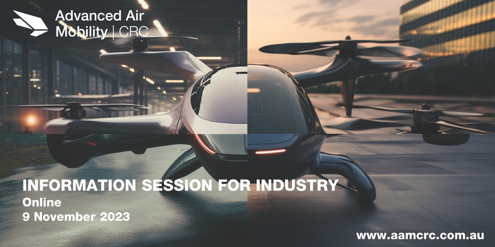 Banner image for Advanced Air Mobility CRC - Information Session for Industry