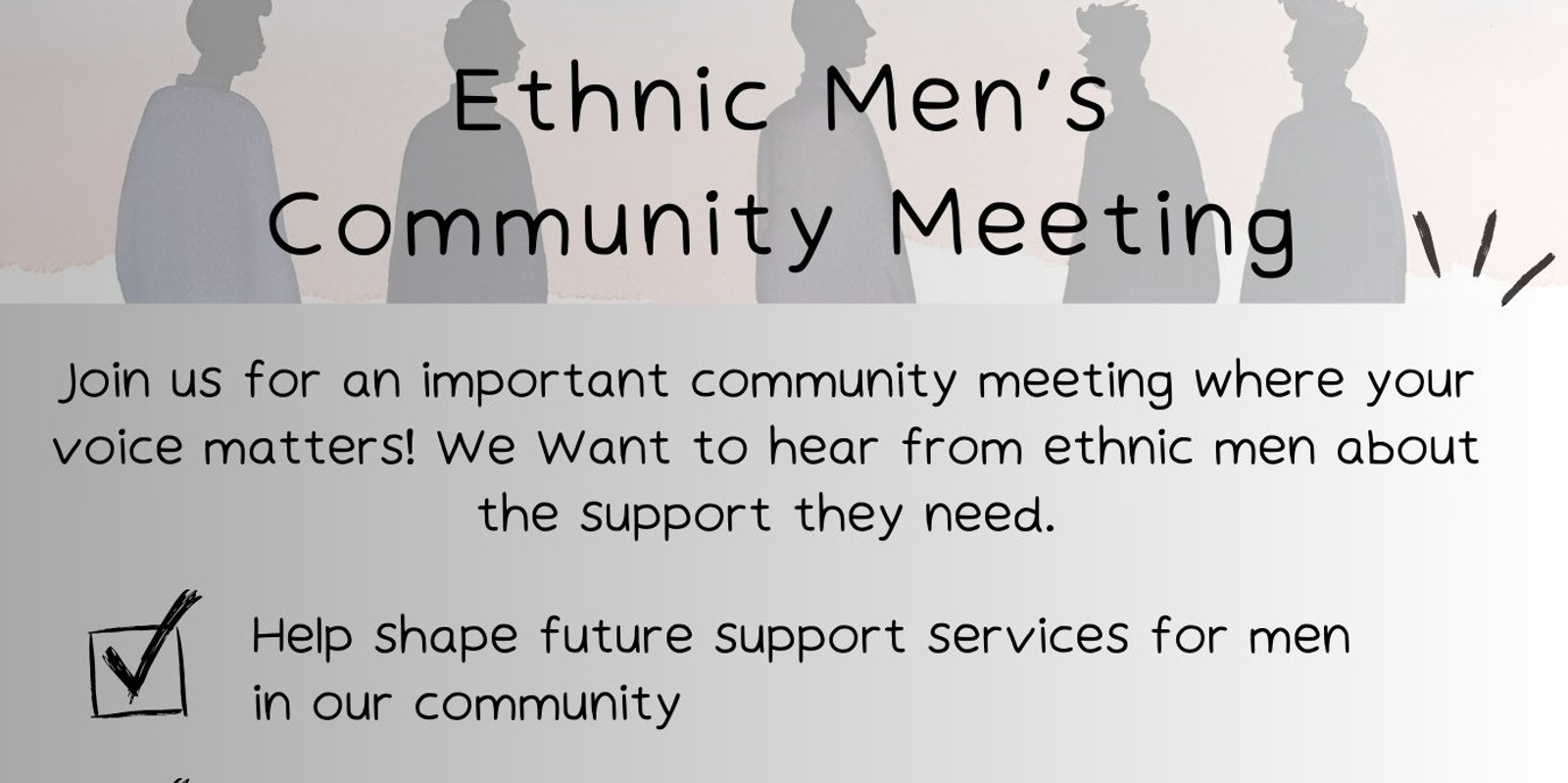 Banner image for Ethnic Men's Community Meeting