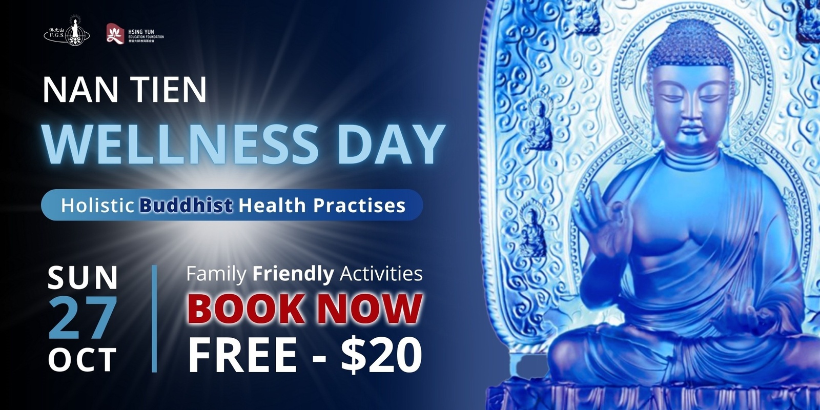 Banner image for Nan Tien Wellness Day 2024 - Wollongong (Illawarra)