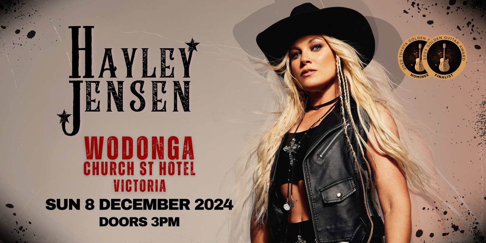 Banner image for Hayley Jensen Live at Church St Hotel, Wodonga, VIC