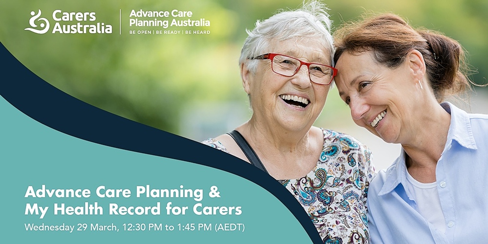 Advance Care Planning and My Health Record for Carers