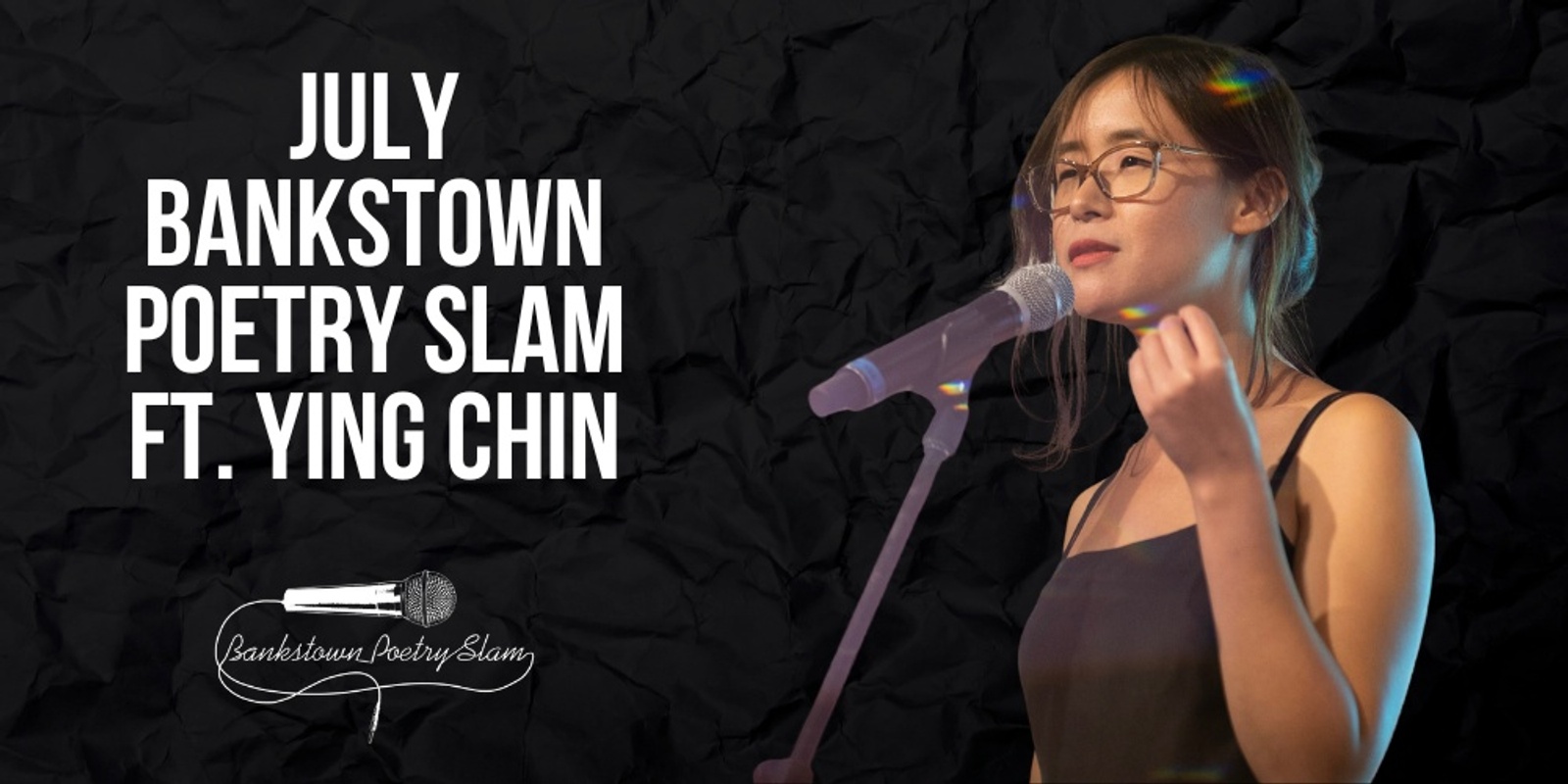 Banner image for July Bankstown Poetry Slam ft. Ying Chin