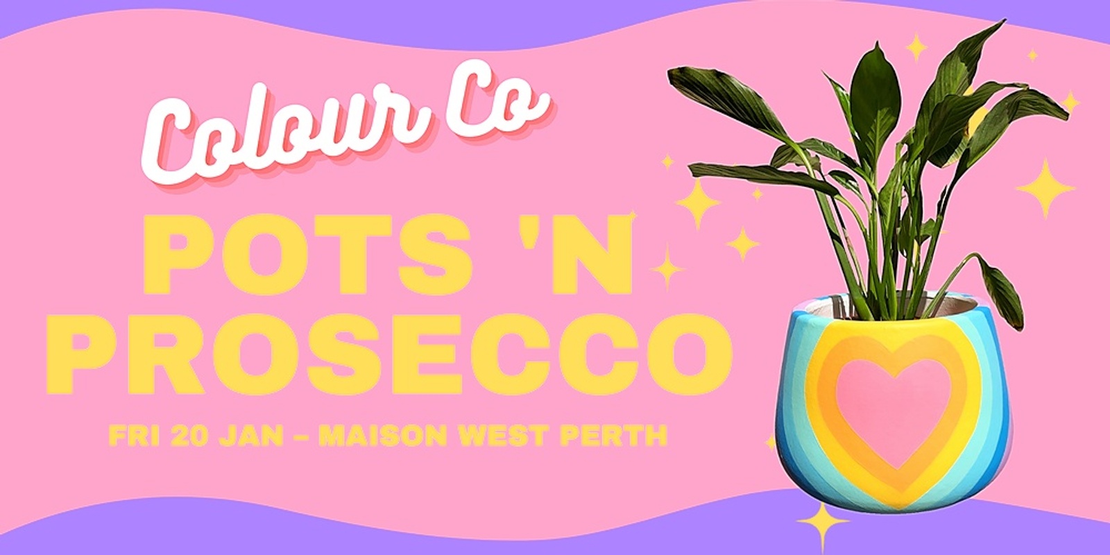 Banner image for Pots and Prosecco - Jan 20