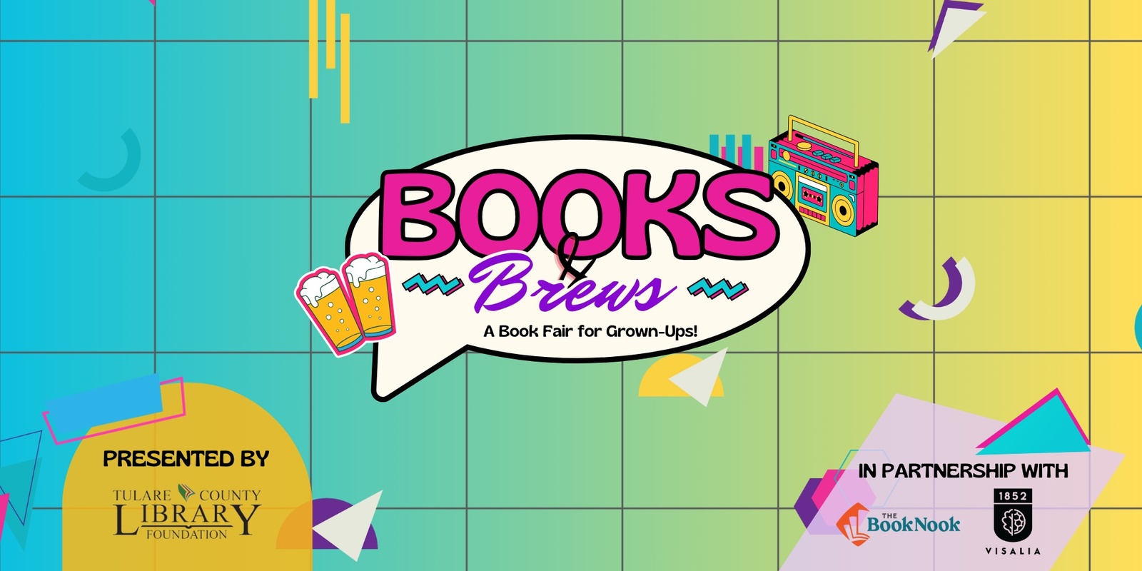 Banner image for Books & Brews