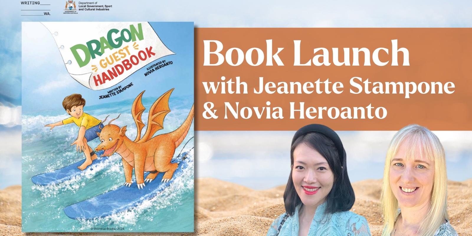 Banner image for Book Launch: Dragon Guest Handbook by Jeanette Stampone & Novia Heroanto