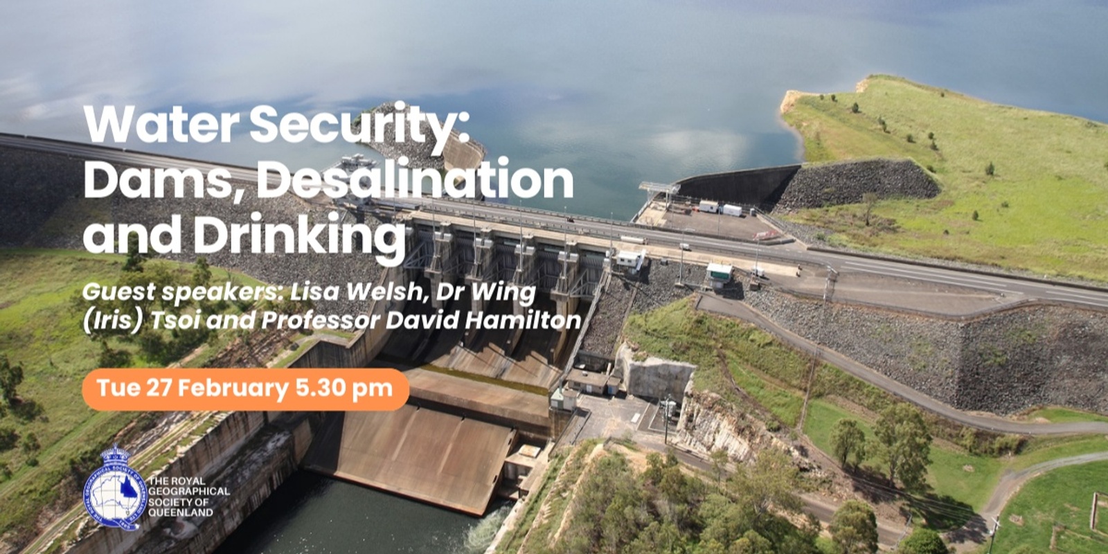 Banner image for Water Security: Dams, Desalination and Drinking