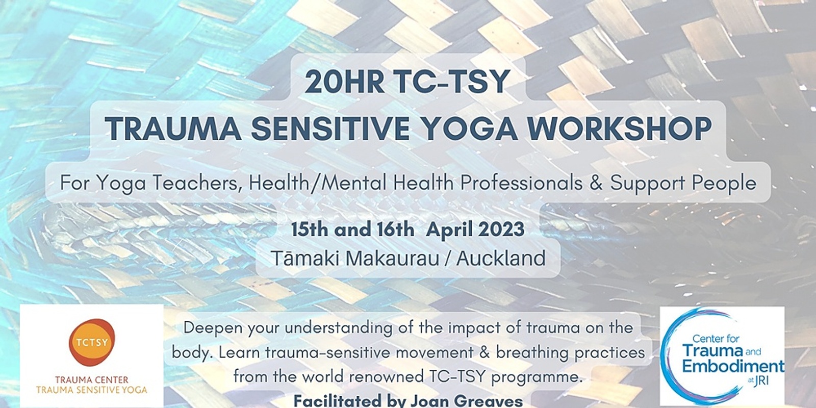 Banner image for Trauma Sensitive Yoga 20 hour Workshop 