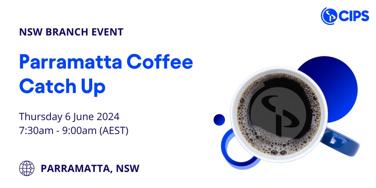 Banner image for NSW Branch - Parramatta Coffee Catch Up 