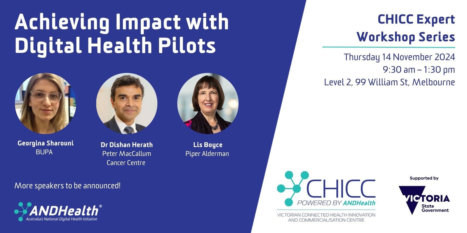 Banner image for CHICC Expert Workshop: Achieving Impact with Digital Health Pilots