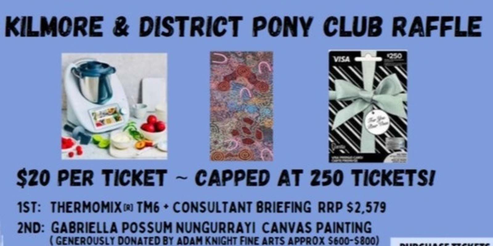 Banner image for Kilmore & District Pony Club CTD Raffle